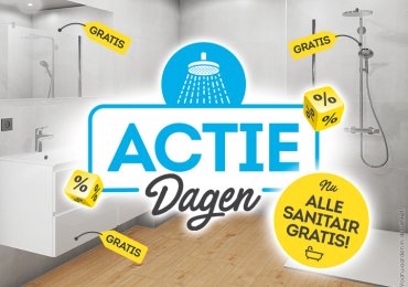 Actiedagen met gratis sanitair t.w.v. 4.000 euro